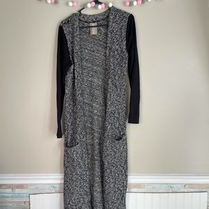 DOLAN Anthropologie duster cardigan women’s size small s long sweater fall